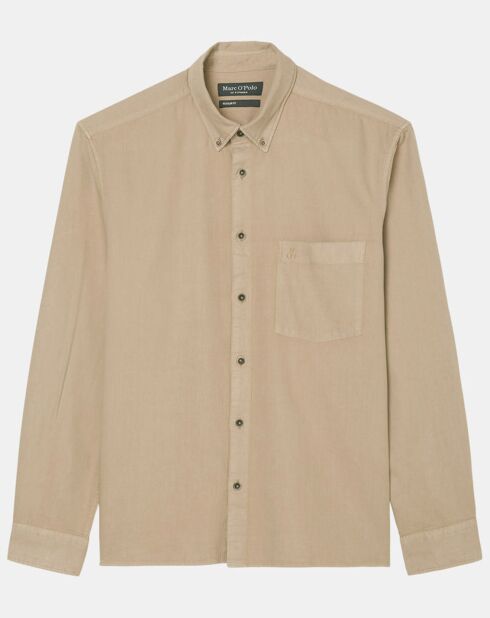 Chemise Regular Fit beige