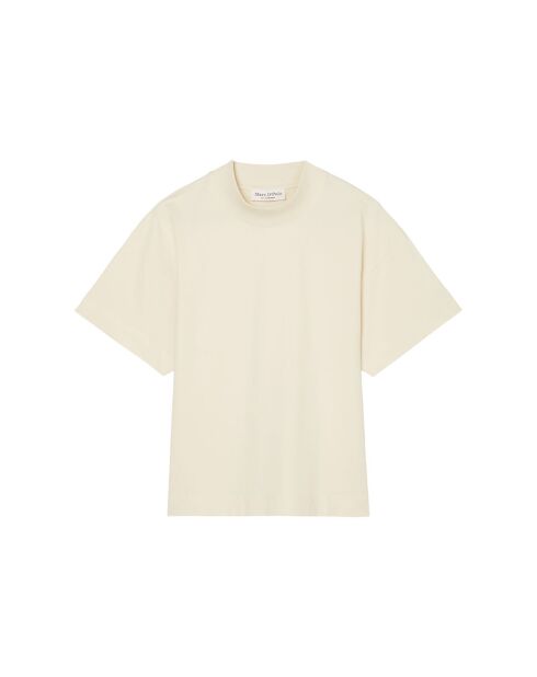 T-shirt jersey lourd écru