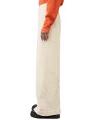 Pantalon large en Molleton écru