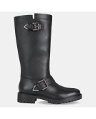 Bottes en Cuir Hoara noires