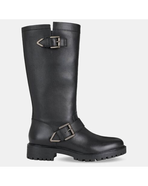 Bottes en Cuir Hoara noires