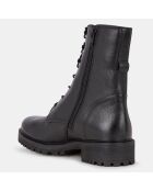 Bottines en Cuir Hoara noires