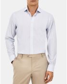 Chemise Classic Fit rayée bleu ciel