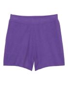 Short en maille Relax violet
