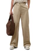 Pantalon flare beige