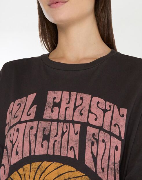 T-Shirt Oversize Soul chaser gris foncé