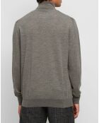 Pull 100% Laine Mérinos gris