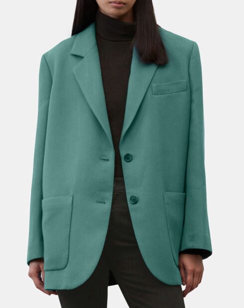 Blazer Oversize 2 boutons vert