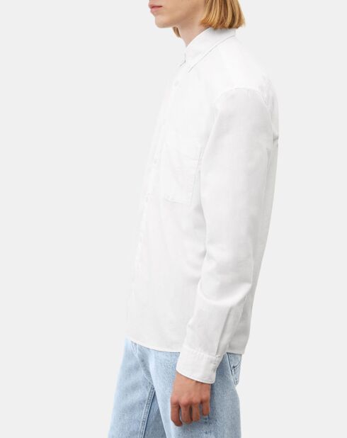 Chemise oxford  Regular Fit 100% Coton Bio blanche