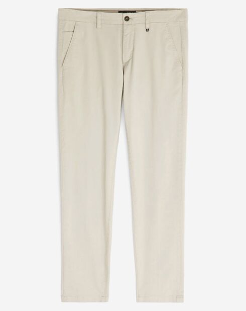 Pantalon Stig tapered beige