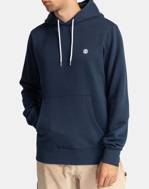 Sweat à capuche Cornell class bleu marine
