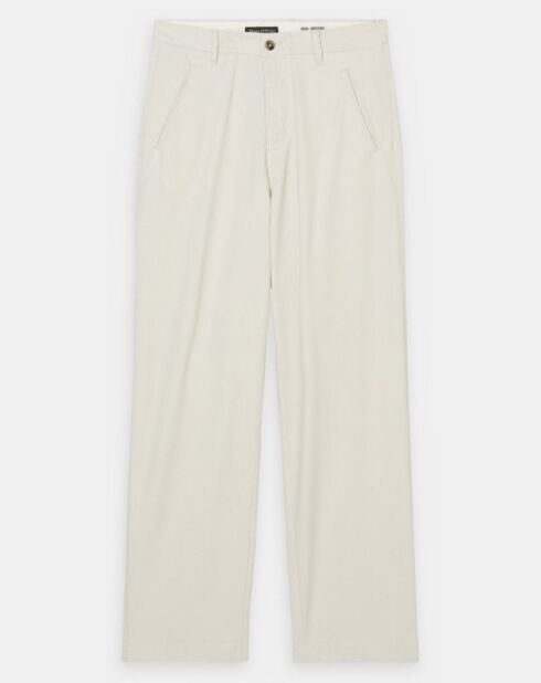 Pantalon Mossbo oversize beige clair