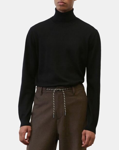 Pull 100% Laine noir