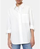 Chemise boyfriend blanche