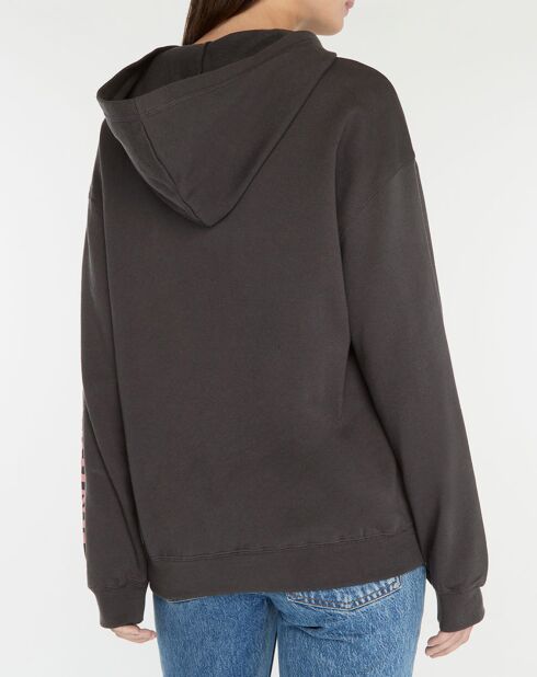 Sweat Oversize Sun lovers gris foncé