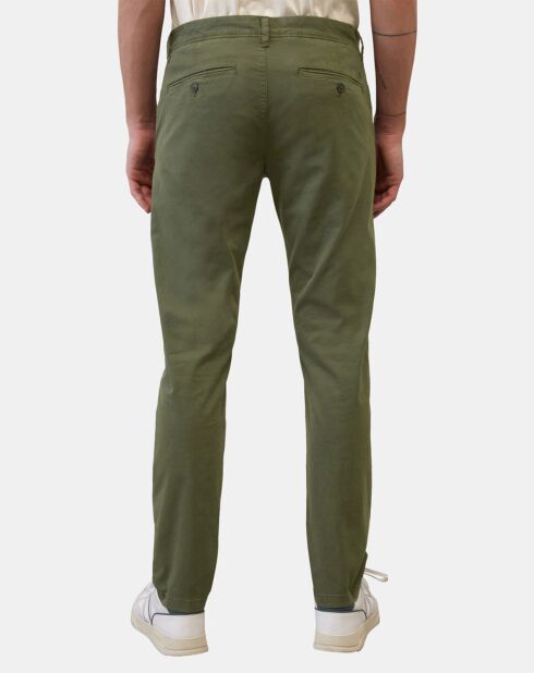 Pantalon Stig tapered kaki