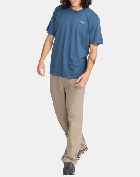 T-Shirt Illusion bleu moyen