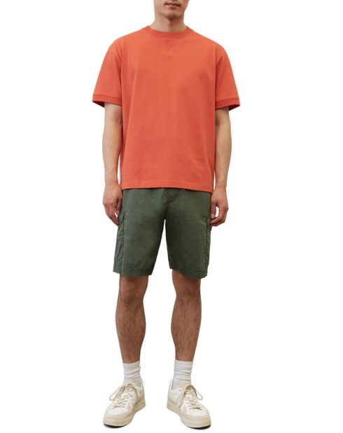 T-Shirt 100% Coton Bio col rond Modestie orange