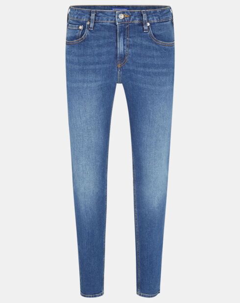 Jean Skinny Fit en Coton Bio mélangé bleu