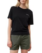 T-Shirt 100% Coton Bio imprimé nature noir