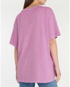 T-Shirt 100% Coton Bio Oversize Easyshore violet