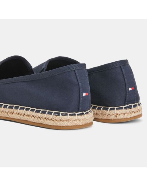 Espadrilles Logo bleu marine