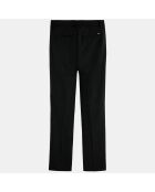 Pantalon Slim Fit fluide noir