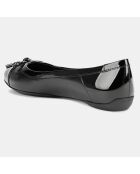 Ballerines en Cuir Charlene noires