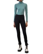 T-Shirt col roulé vert