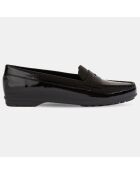 Mocassins en Cuir verni Elidia noirs