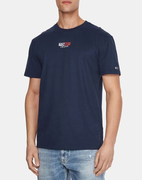 T-Shirt Peached Entry Flag bleu marine