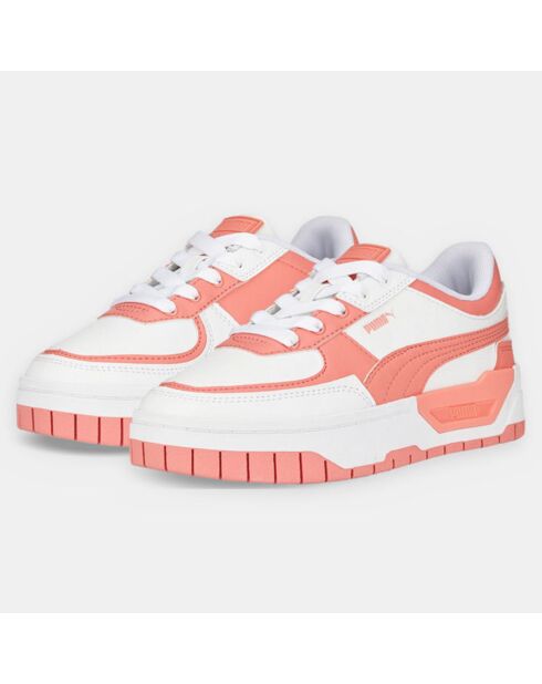 Baskets en Cuir Cali Dream Tweak Dissi blanc/rose