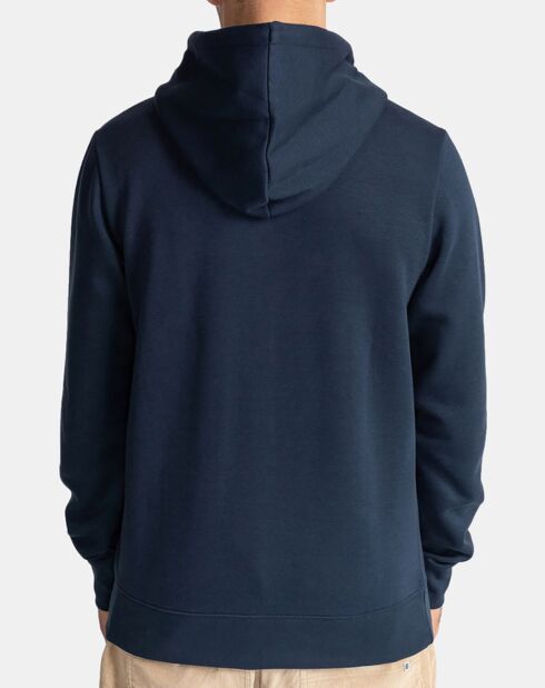 Sweat à capuche Cornell class bleu marine