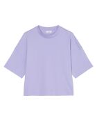 T-Shirt 100% Coton Bio violet clair