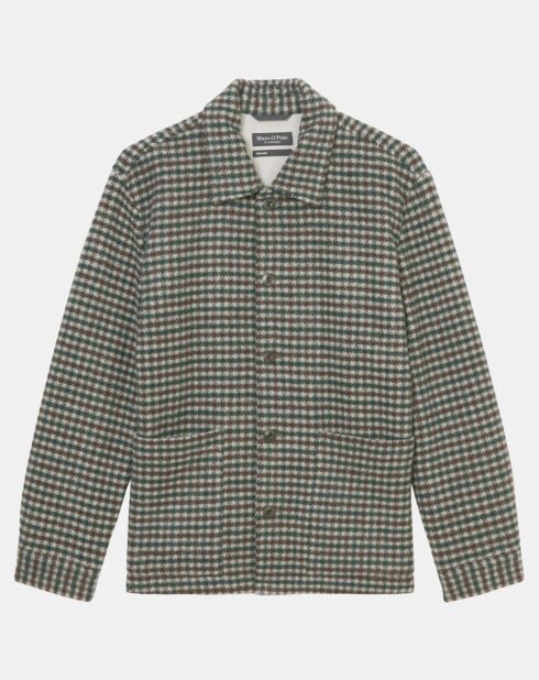 Veste de travail en Laine mélangée Manteco multicolore