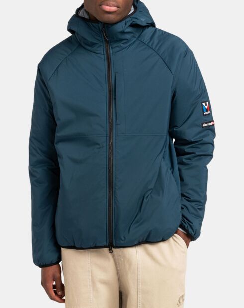 Veste à capuche mxe Edge insulator bleue