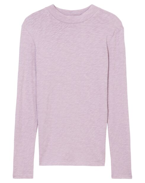 T-Shirt 100% Coton Bio violet clair