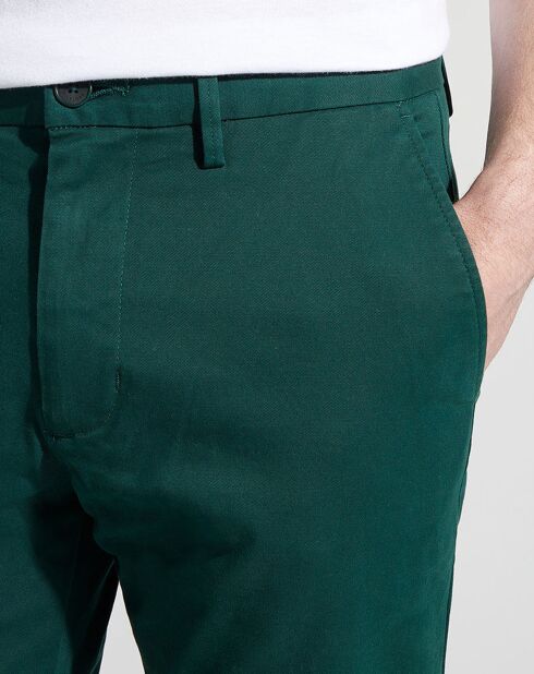 Pantalon chino 1985 Bleecker vert bouteille