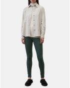 Legging doux vert foncé