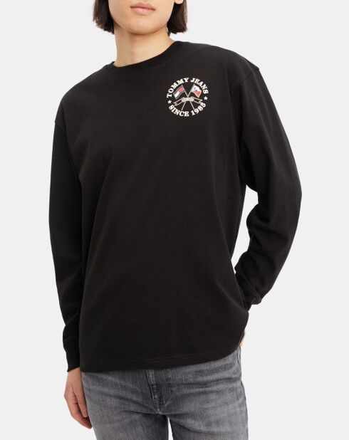 T-Shirt Modern Prep logo noir