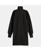 Robe Pull en Coton Bio mélangé zippée anthracite