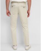 Pantalon Stig tapered beige