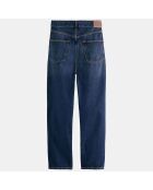 Jean Boyfriend 100% Coton Bio bleu moyen