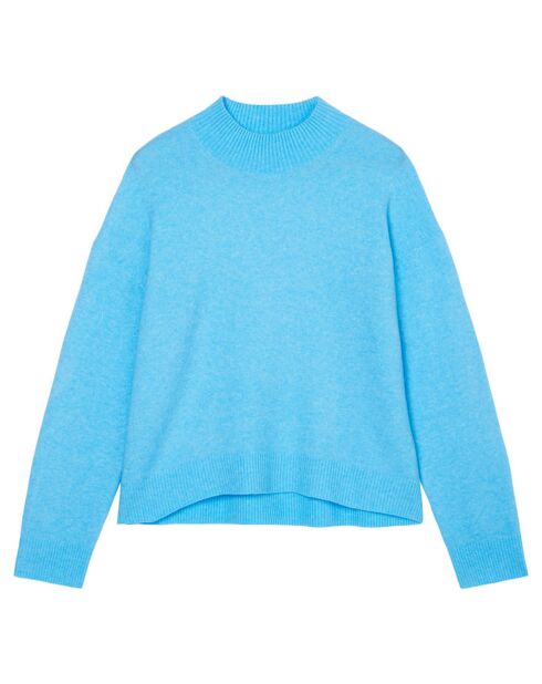 Pull en Laine mélangée bleu