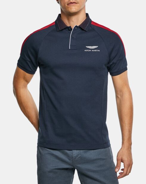 Polo Regular Fit Aston Martin Racing Ganse bleu marine