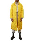 Doudoune longue Padded jaune