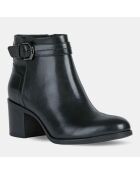 Bottines en Cuir New Asheel noires