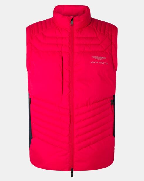 Doudoune sans manches Aston Martin Racing rouge/bleu