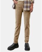 Pantalon en Velours côtelé Lulea beige