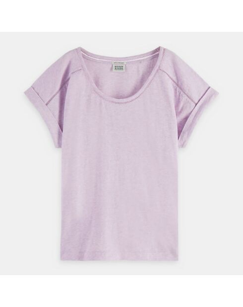 T-Shirt Snoop Classic violet clair